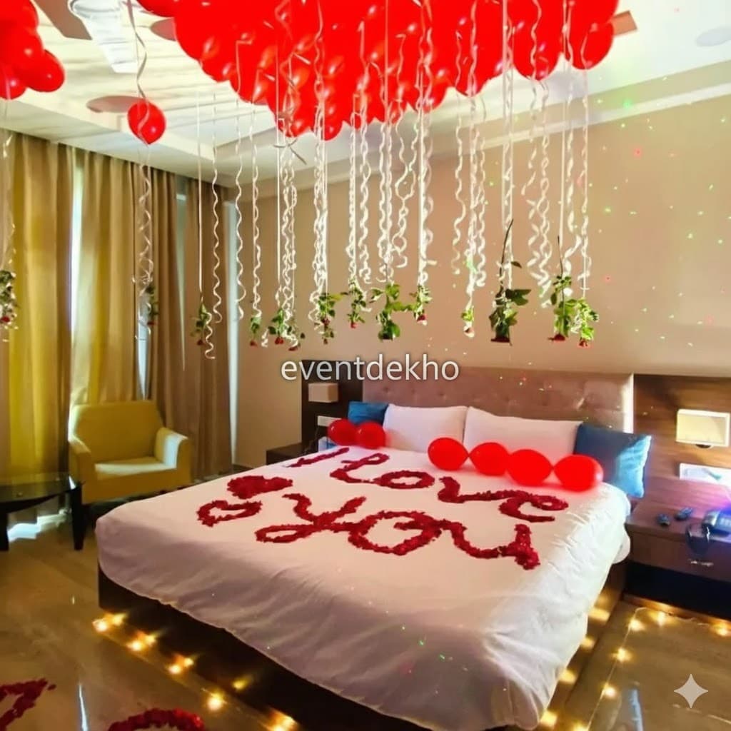 Romantic Bedroom Surprise Decoration