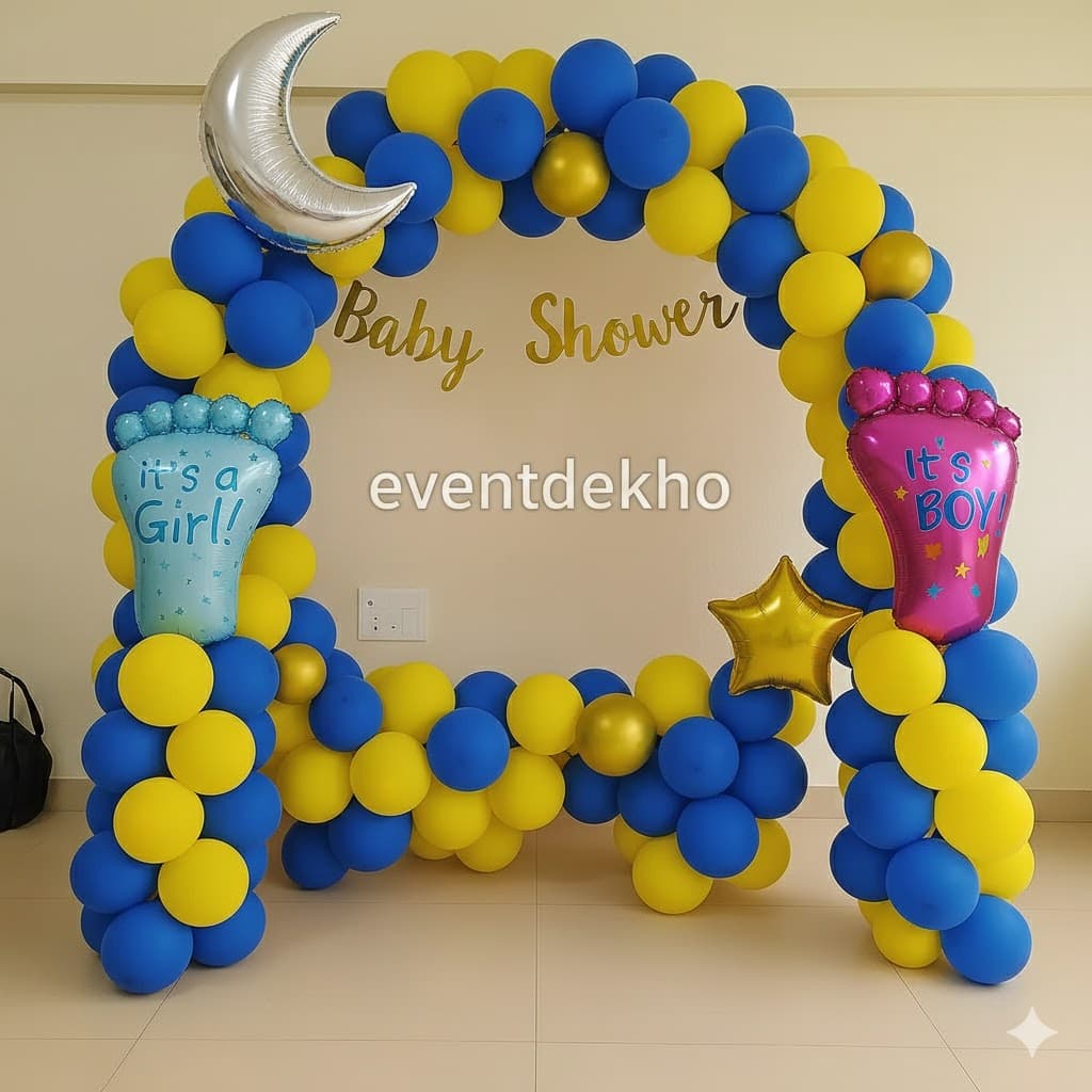Baby Shower Balloon Arch Decoration