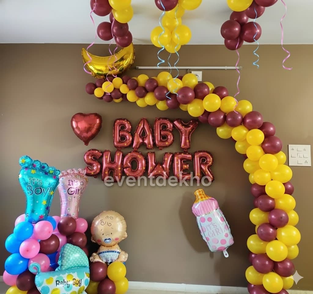 Baby Shower Celebration Balloon Decoration