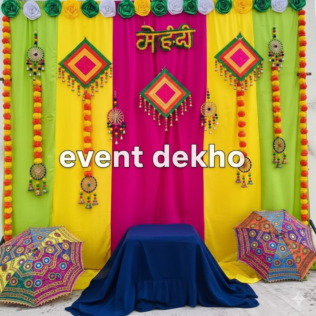 Vibrant Mehndi Ceremony