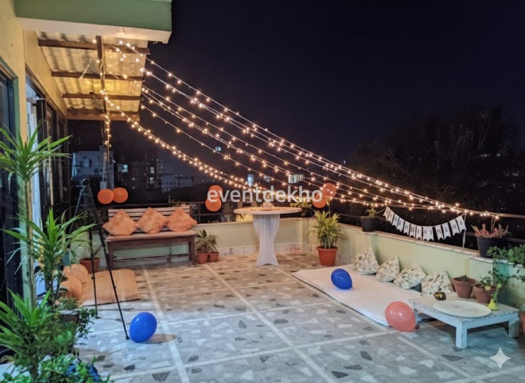 Rooftop Celebration Setup