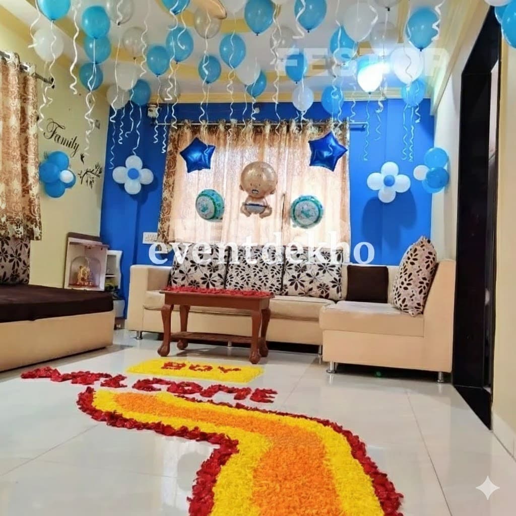 Baby Boy Welcome Home Decoration